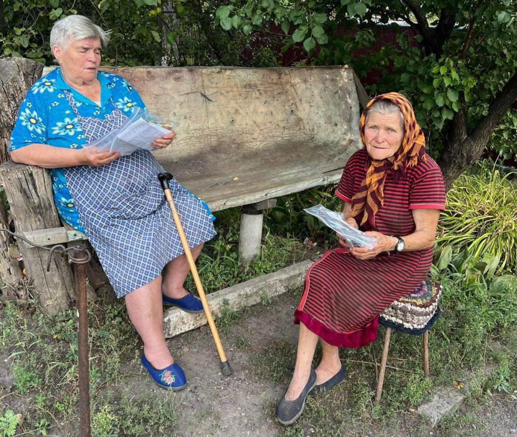 Die ersten Saatgut-Spenden sind im Donbas angekommen