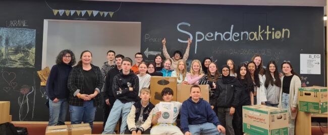 Die Schüler der Graf-Heinrich Schule Hausach freuen sich über eine gelungene Aktionswoche